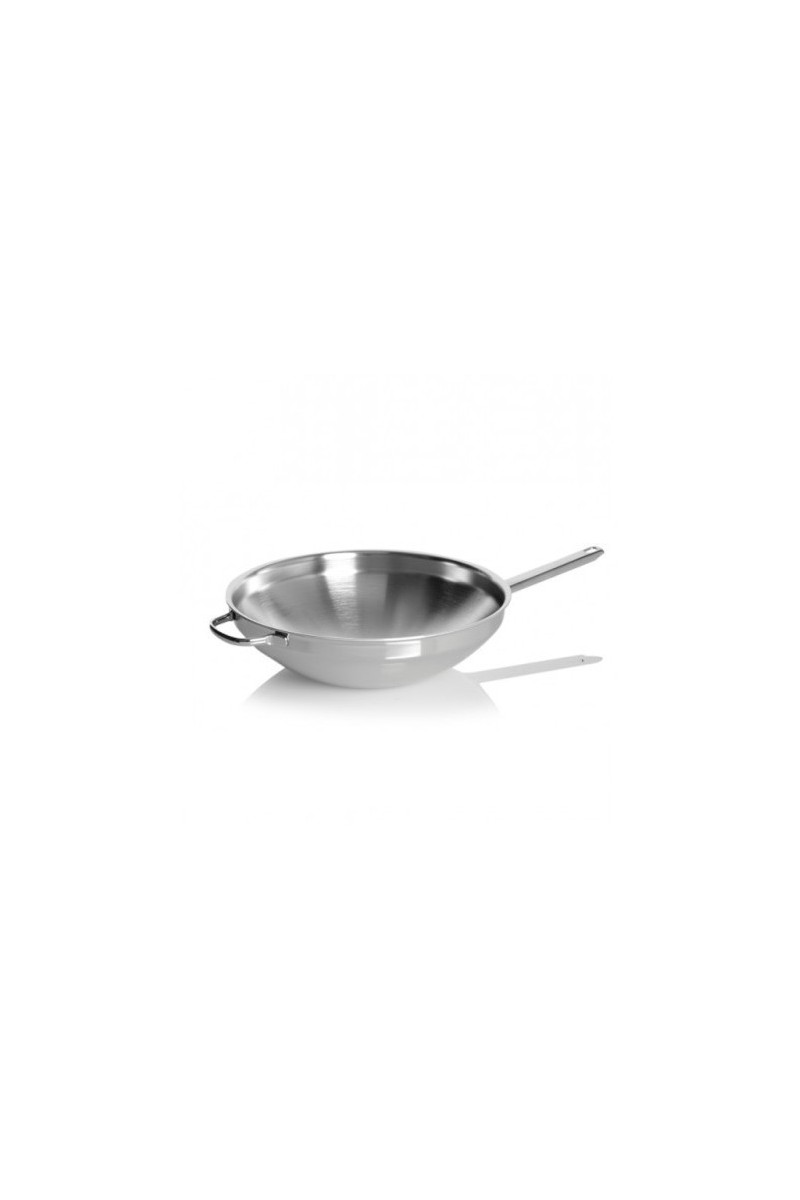 Demeyere Apollo wok 32cm RVS met tegengreep