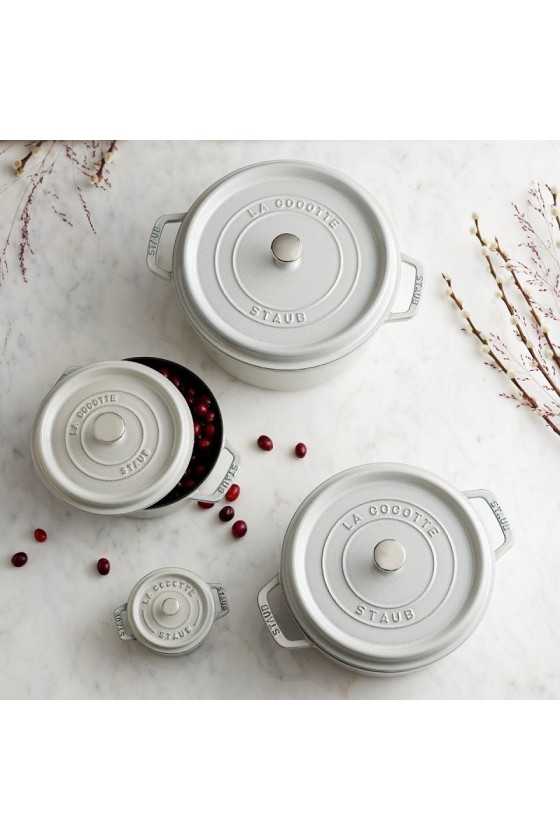 Staub Truffle White braadpannen serie