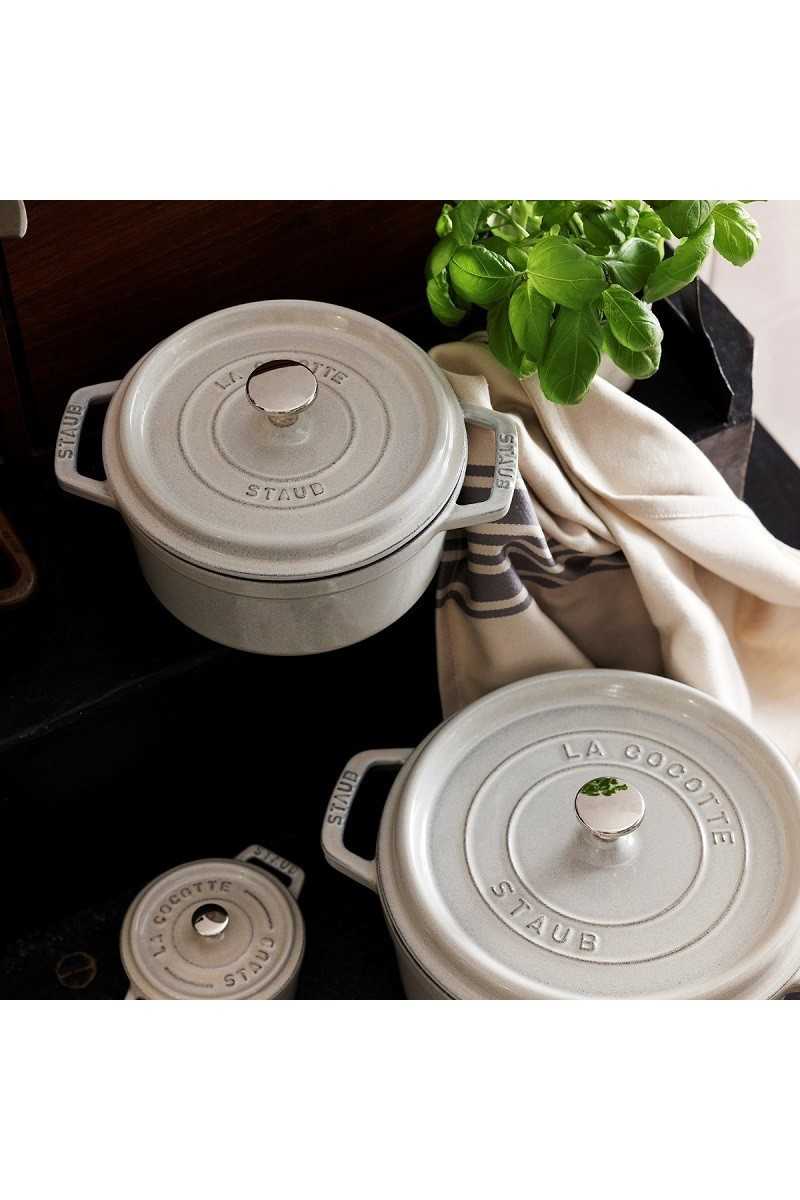 Staub Truffle White braadpan