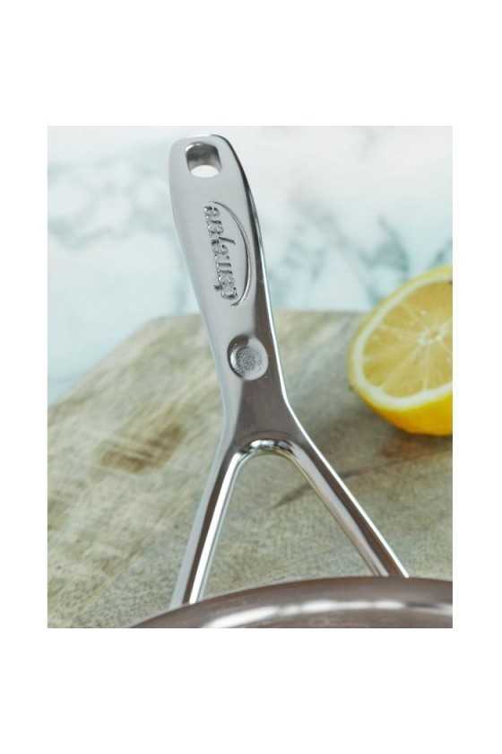 Demeyere Silver sauspan -detail