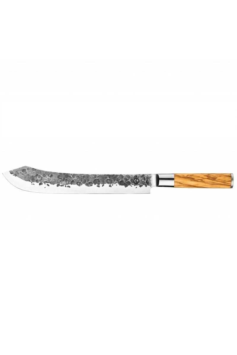 Forged Olive Butcher Knife slagersmes