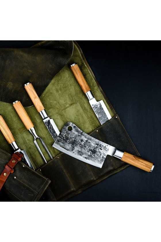Forged Olive cleaver 17.5cm - Chinese cleaver by Forged Olive