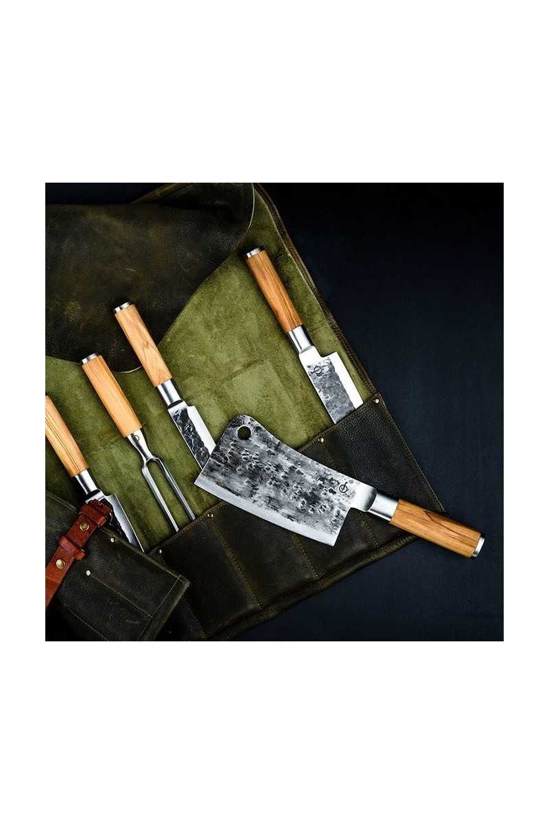 Forged Olive hakbijl 17,5cm - Chinese hakbijl van Forged Olive