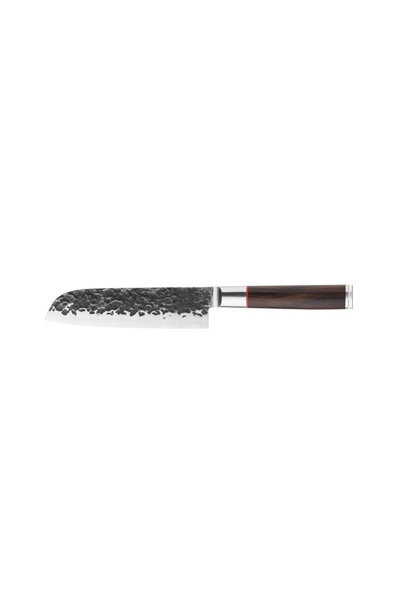 Forged Sebra Santokumes 18cm -Japans Koksmes-groot Forged Sebra Santokumes 18cm -Japans Koksmes-groot