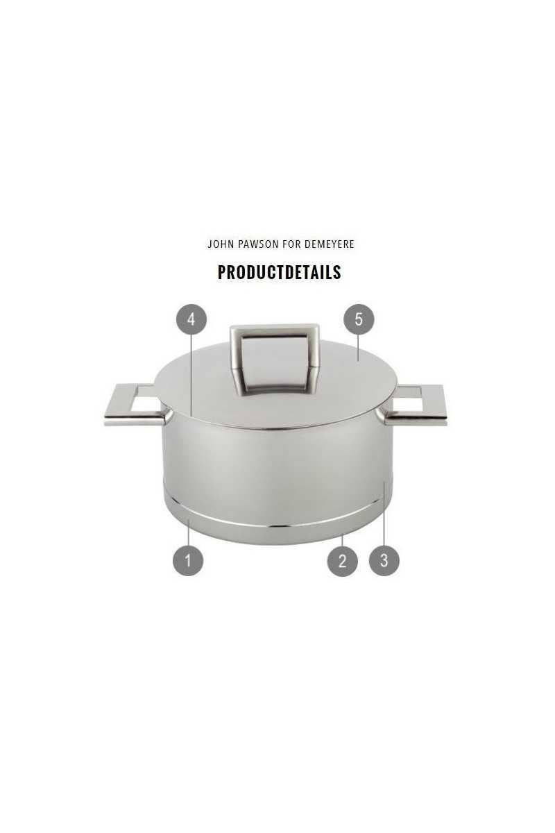 Demeyere John Pawson 7 kookpan eigenschappen