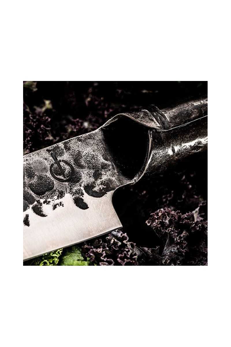 Forged Brute Santokumes detail