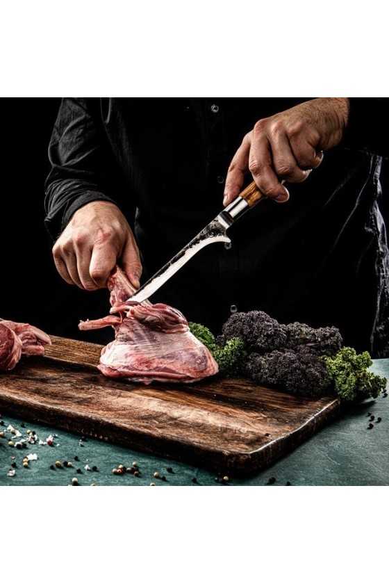 Forged Olive uitbeenmes