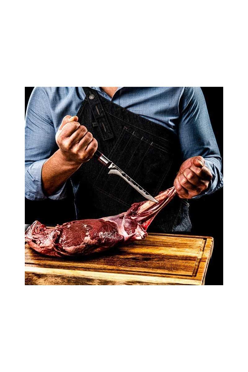 Forged Olive uitbeenmes