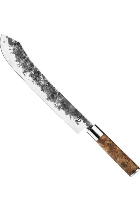 Forged VG10 Slagersmes 25,5cm met luxe wortelhouten heft