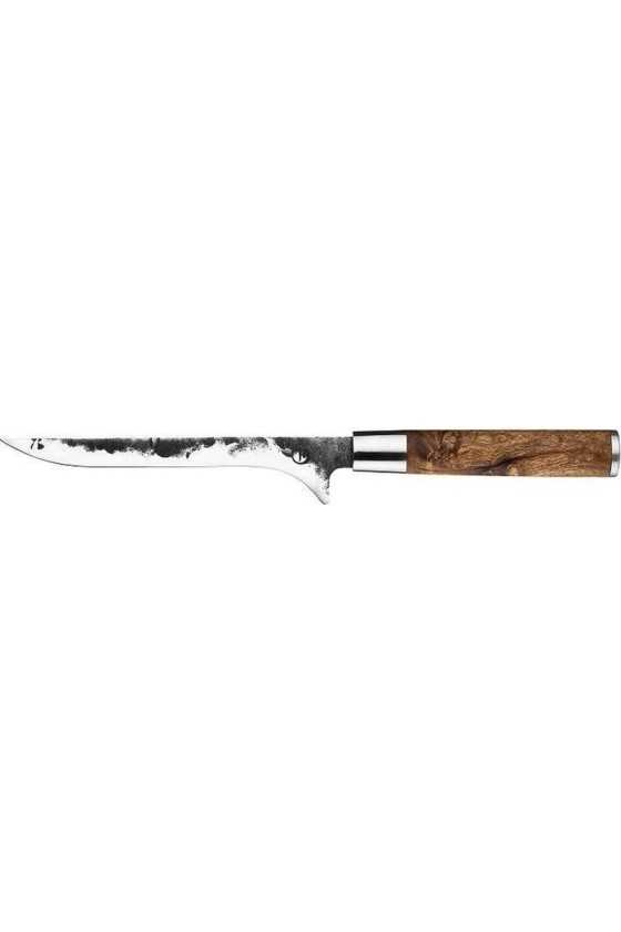 Forged VG10 Uitbeenmes met wortelhouten heft