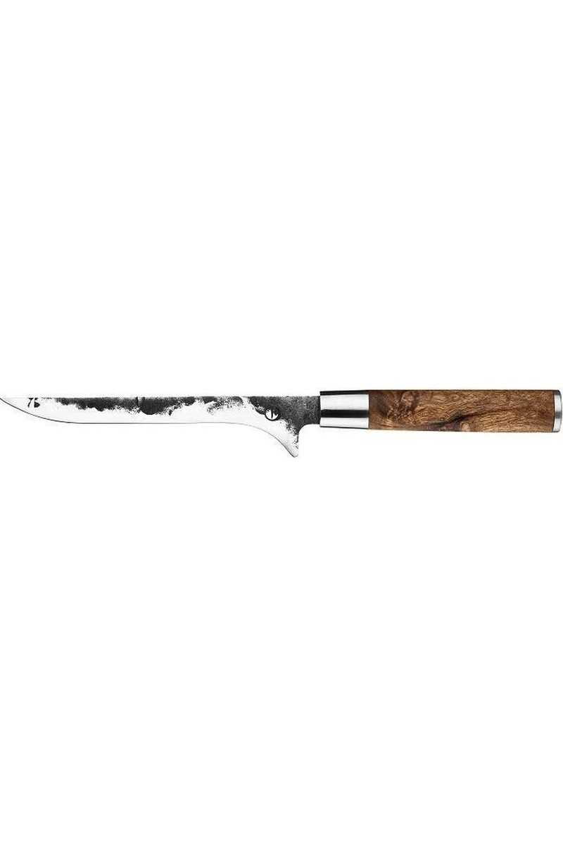 Forged VG10 Uitbeenmes met wortelhouten heft