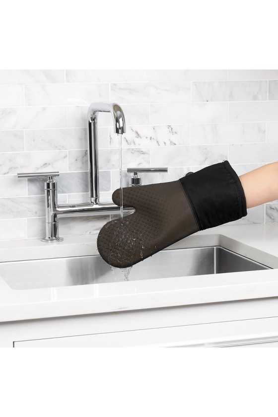 OXO Ovenwant siliconen, anti-slip zwart