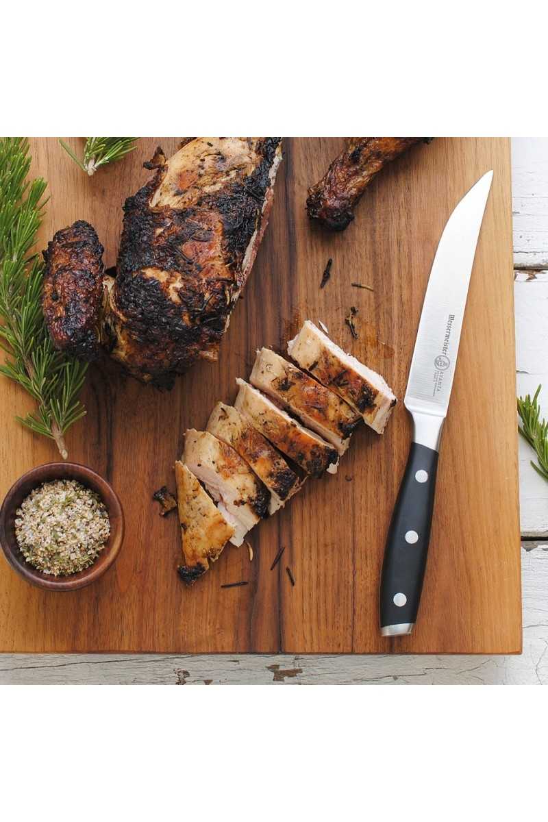 Messermeister Avanta Steakmessenset 4-delig zwart