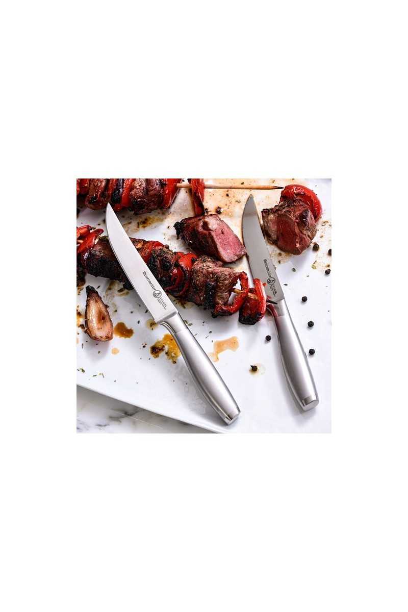 Messermeister - 4-delige steakmessenset RVS