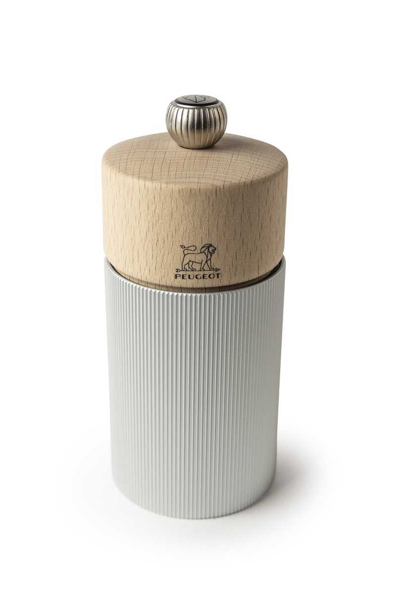 Peugeot Line 12cm Pepper Mill Natural Aluminum