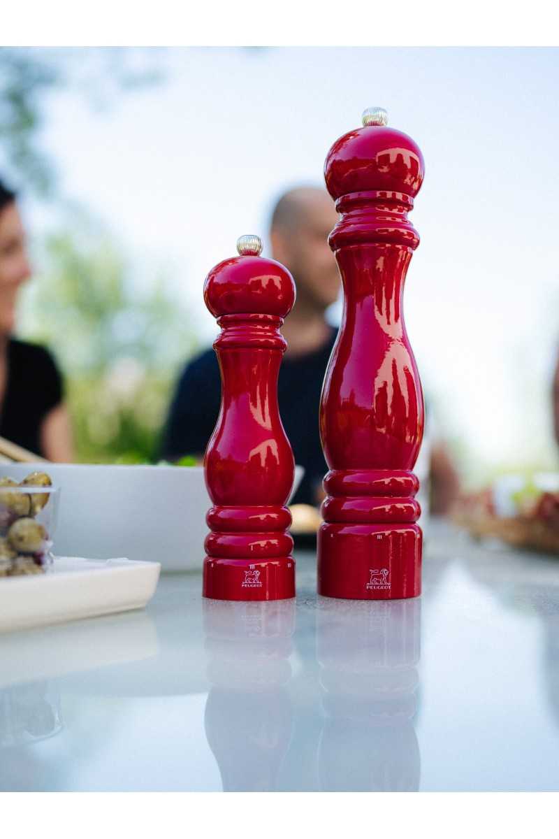 Peugeot Paris U'Select 18cm Pepper Mill Lacquered Passion Red