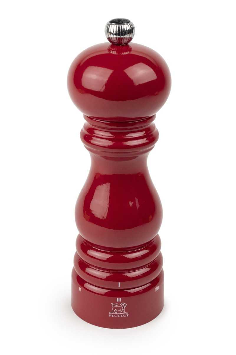 Peugeot Paris U'Select 18cm Salt Mill Lacquered Cherry Red