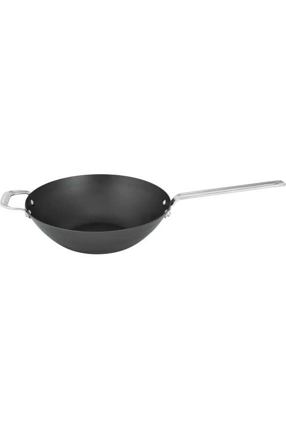 SCANPAN 30 cm wok in hoes - Black Iron