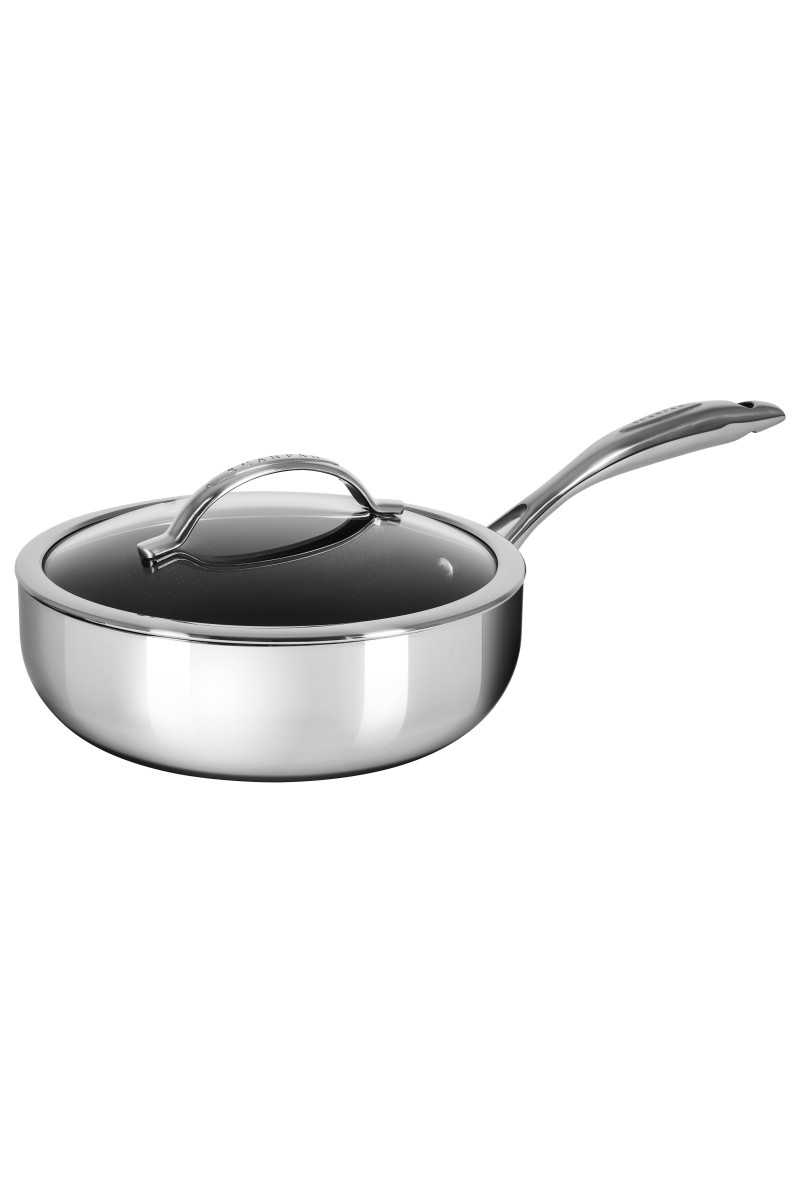 SCANPAN 3,7 l/26 cm diepe hapjespan met deksel - HaptIQ SCANPAN 3,7 l/26 cm diepe hapjespan met deksel - HaptIQ