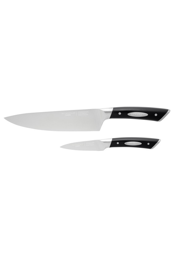 SCANPAN 2-delige Koksmessenset, schil-/koksmes - Classic