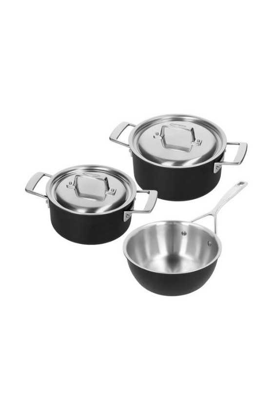 Demeyere Black 5 Pannenset 3-delig