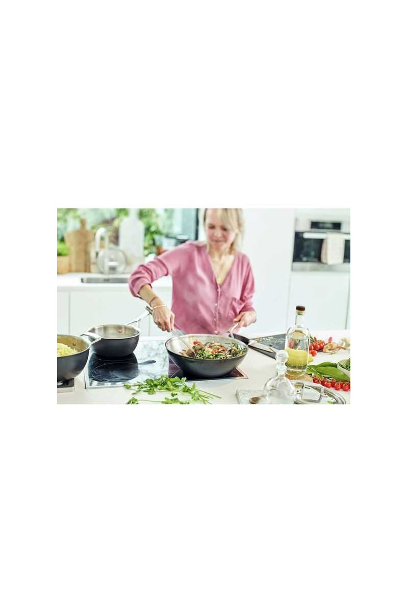 Demeyere Black 5 30cm Wok