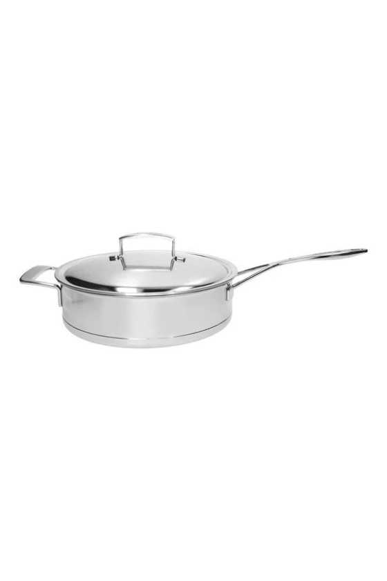 Demeyere Silver 7 28cm lage sauteuse + deksel
