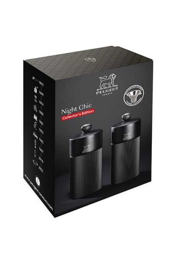 Peugeot Night Chic Geschenkdoos Manueel peper- en zoutmolenstel