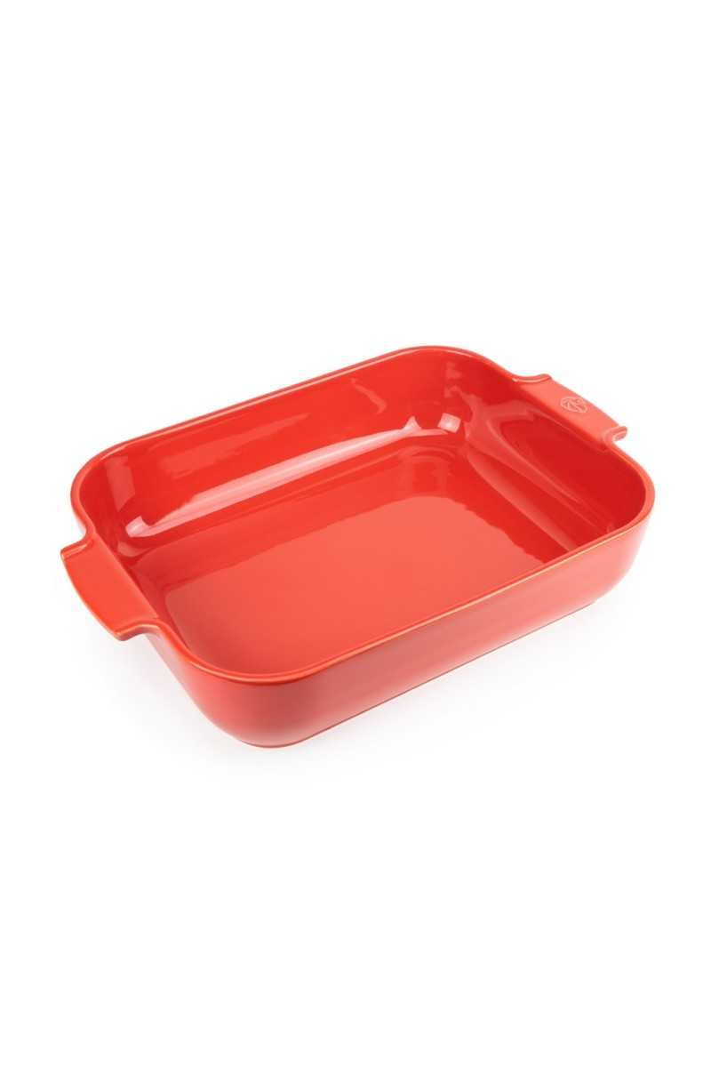 Peugeot Appolia rechthoekige ovenschaal 40cm Rood Peugeot Appolia rechthoekige ovenschaal 40cm Rood