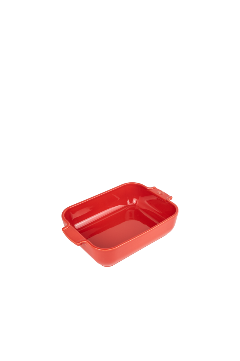 Peugeot Appolia rechthoekige ovenschaal 25cm Rood