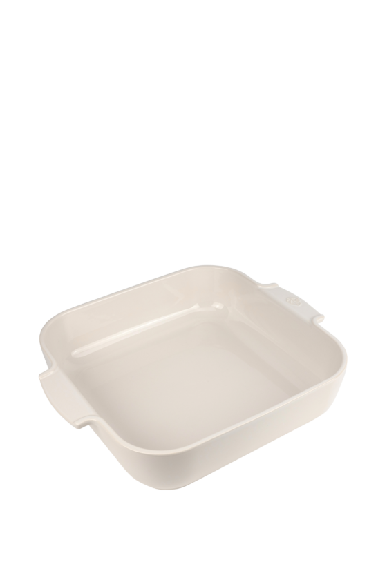 Peugeot vierkante ovenschaal 36 cm ecru