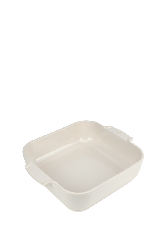 Peugeot vierkante ovenschaal 28 cm ecru