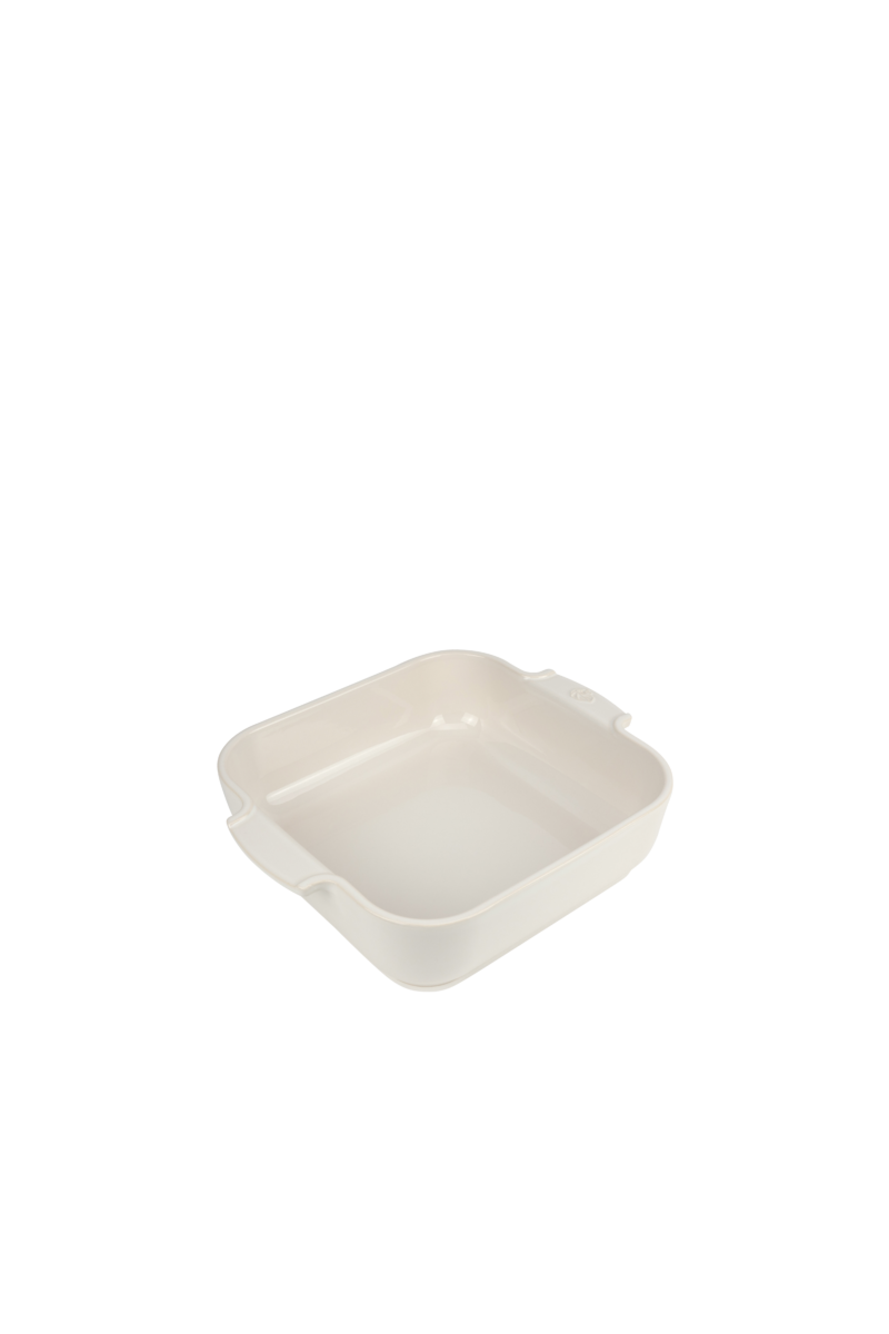 Peugeot vierkante ovenschaal 28 cm ecru