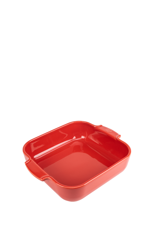 Peugeot Appolia vierkante ovenschaal 28cm rood