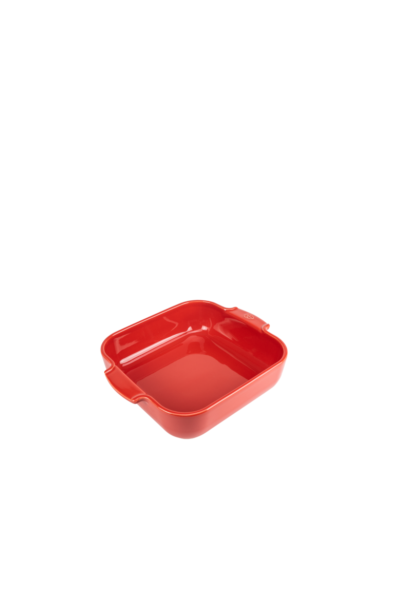 Peugeot Appolia vierkante ovenschaal 28cm rood