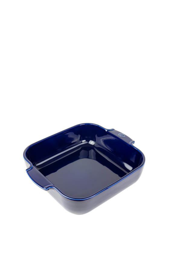 Peugeot vierkante ovenschaal 28 cm blauw