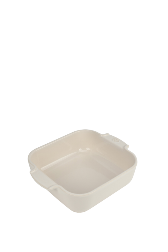 Peugeot Appolia vierkante ovenschaal 21cm ecru