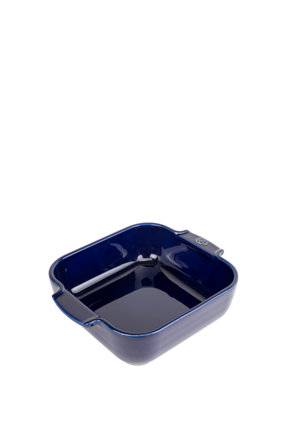 Peugeot vierkante ovenschaal 21 cm blauw
