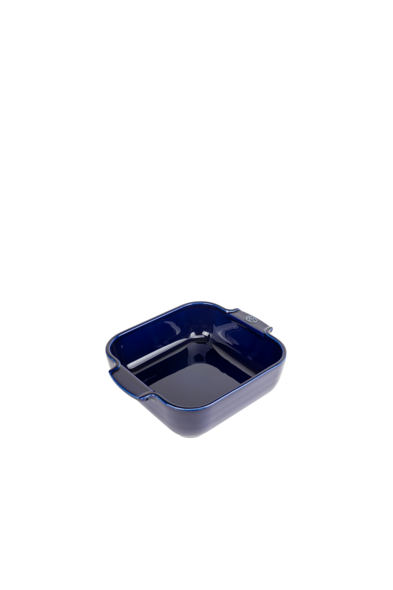 Peugeot vierkante ovenschaal 21 cm blauw
