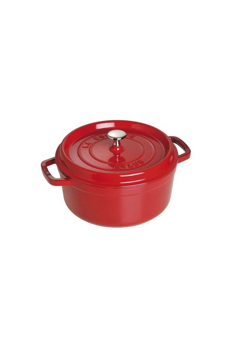 STAUB Ronde cocotte 26cm - kers STAUB Ronde cocotte 26cm - kers