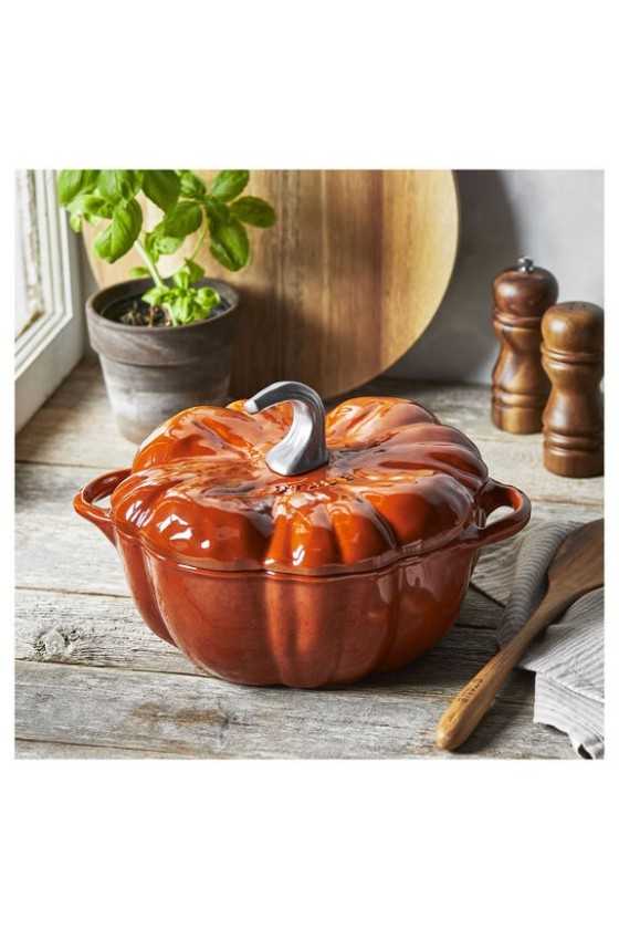 Staub cocotte pompoen 24cm kaneel