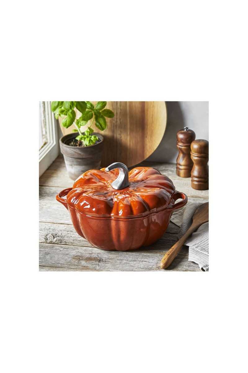Staub cocotte pompoen 24cm kaneel