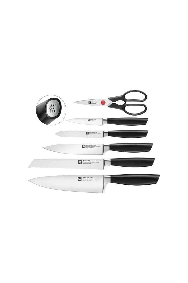 Zwilling All Star Messenblok met slijpfunctie, 7  delig.