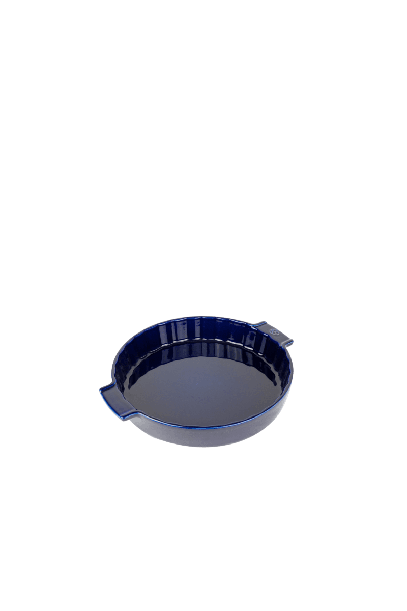 Peugeot Appolia Ceramic Pie Dish 28cm Deep Blue