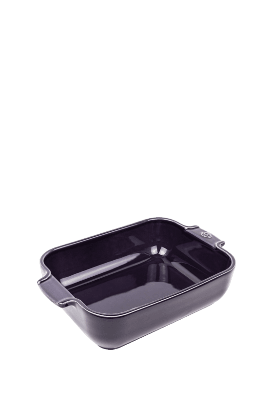 Peugeot rechthoekige ovenschaal 25cm aubergine