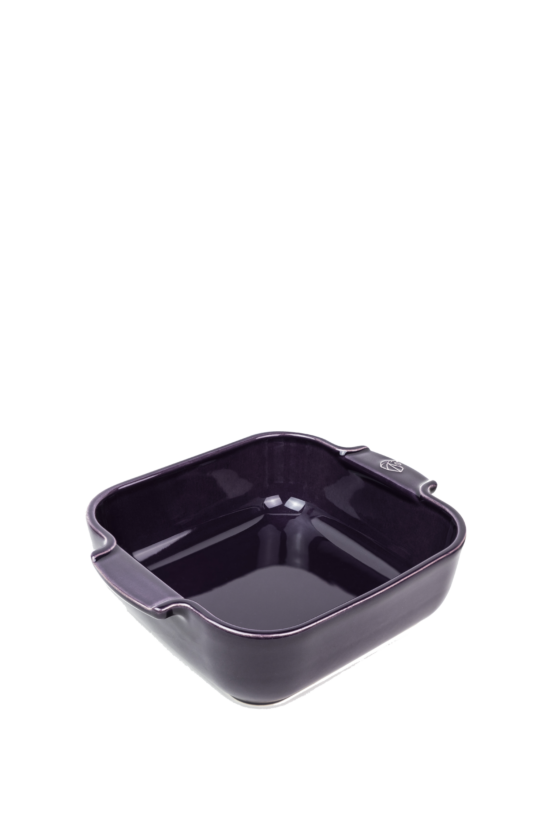 Peugeot vierkante ovenschaal 21cm aubergine