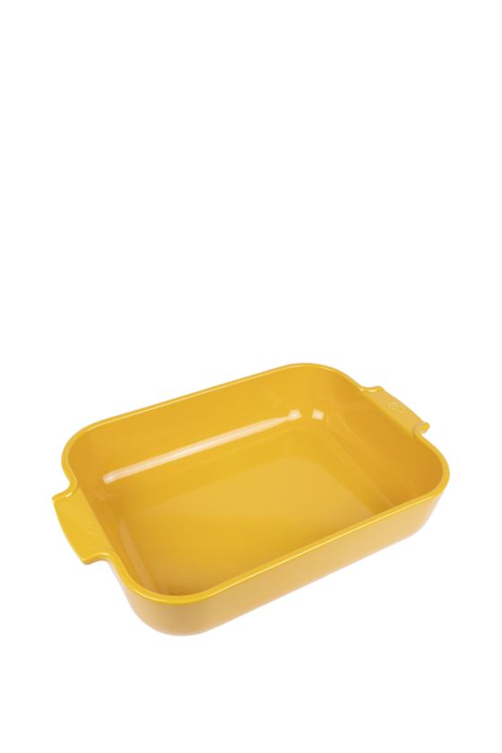 Peugeot Appolia rechthoekige ovenschaal 36cm Saffraangeel