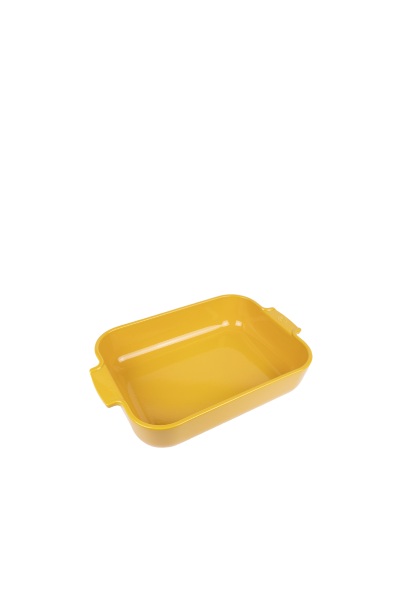 Peugeot Appolia rechthoekige ovenschaal 36cm Saffraangeel
