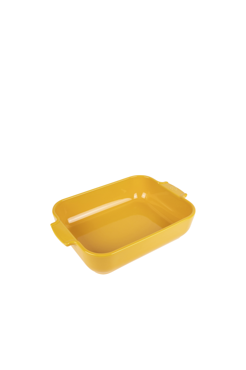 Peugeot Appolia rechthoekige ovenschaal 40cm Saffraangeel