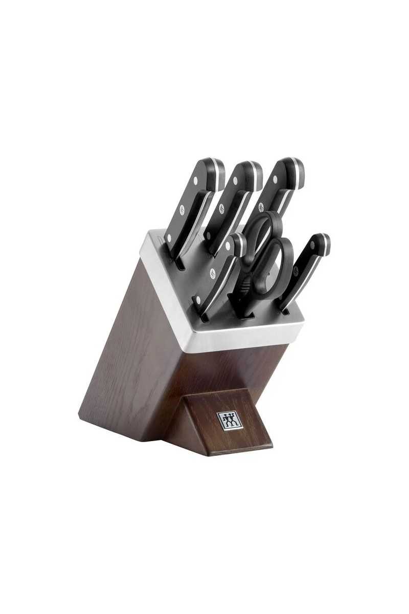 Zwilling Gourmet Knife Block with Sharpening Function 7-piece